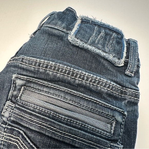 HELIX DARK WASH SLIM BOOT CUT JEANS YOUTH SIZE 12 - Picture 5 of 16